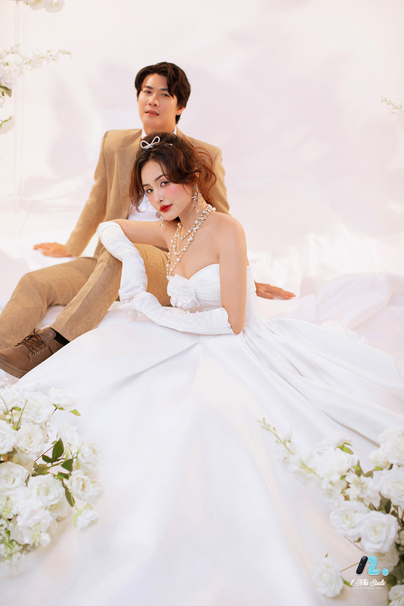 Bối cảnh chụp ảnh studio được kiểm soát tại Studio 1 Nhà