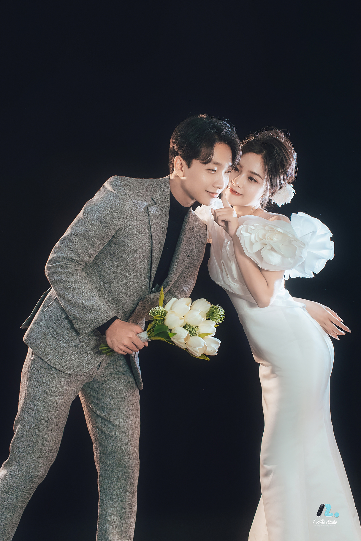 Mẫu ảnh cổng cưới của cặp đôi